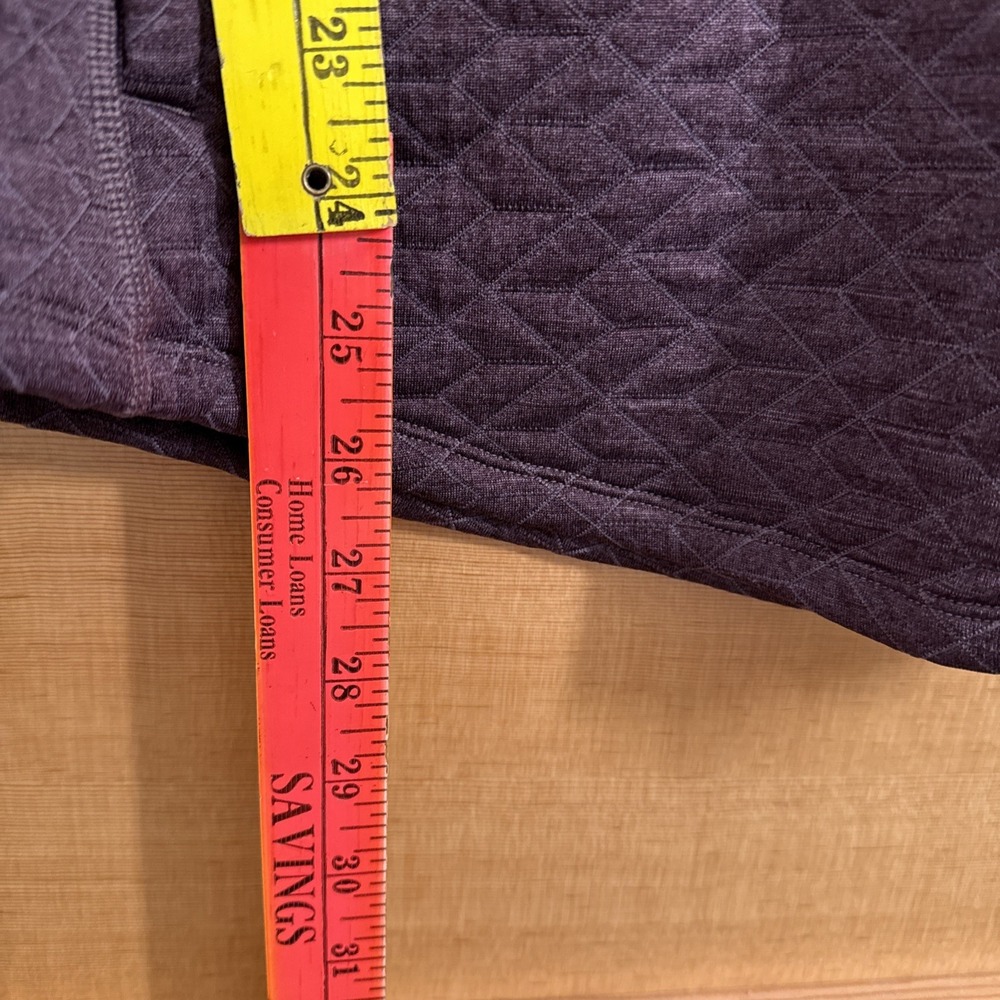 Marmot Annie Purple Quilted Funnel Neck Pullover Women XL  Activewear Athleisure - Picture 8 of 9